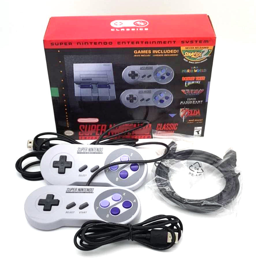 SNES Spiel Konsole 16 Bit MINI Spielkonsole Replik