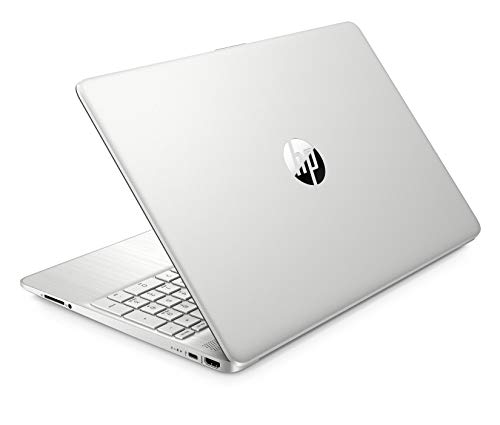 HP Laptop | 15,6" FHD Display | Intel Celeron N4500 | 4 GB DDR4 RAM | 128 GB SSD | Intel UHD Graphics | Windows 11 Home im S-Modus | QWERTZ Tastatur | Silber | inkl. Microsoft Office 365 Single